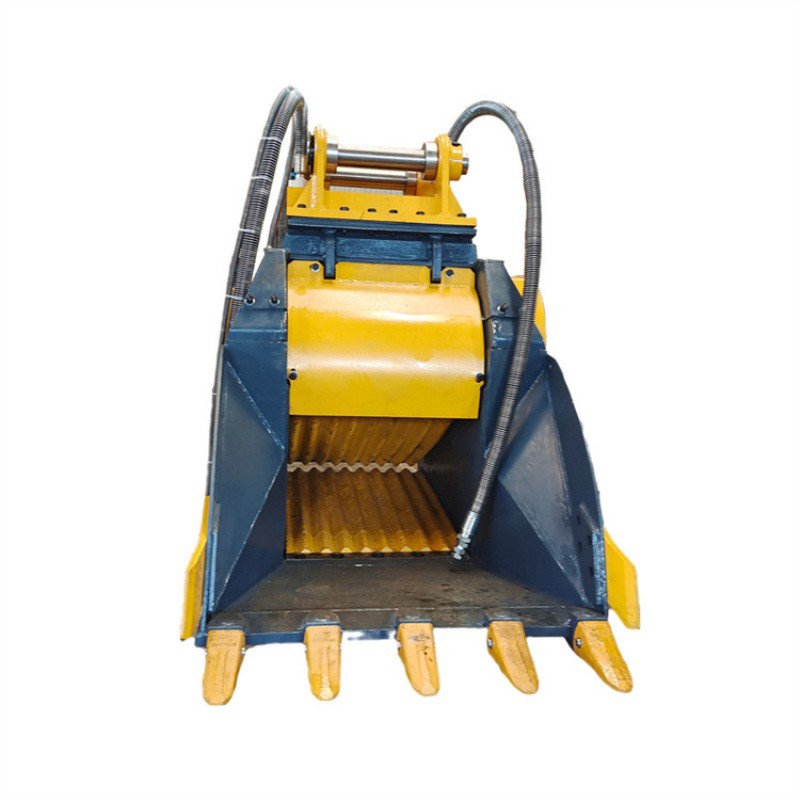 Jaw-type Excavator Crusher Bucket